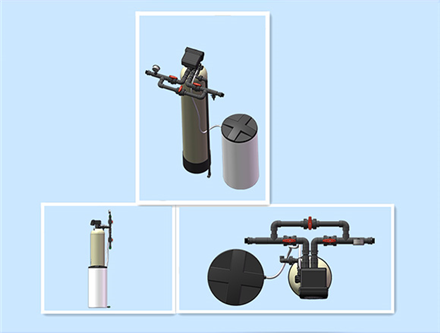 全自動軟化水裝置1T-80T)每小時，廣西軟化水設備生產廠家